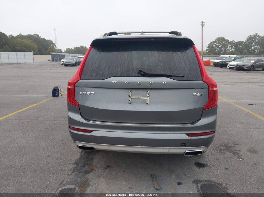 VOLVO XC90 2016 VIN YV4A22PK8G1060627
