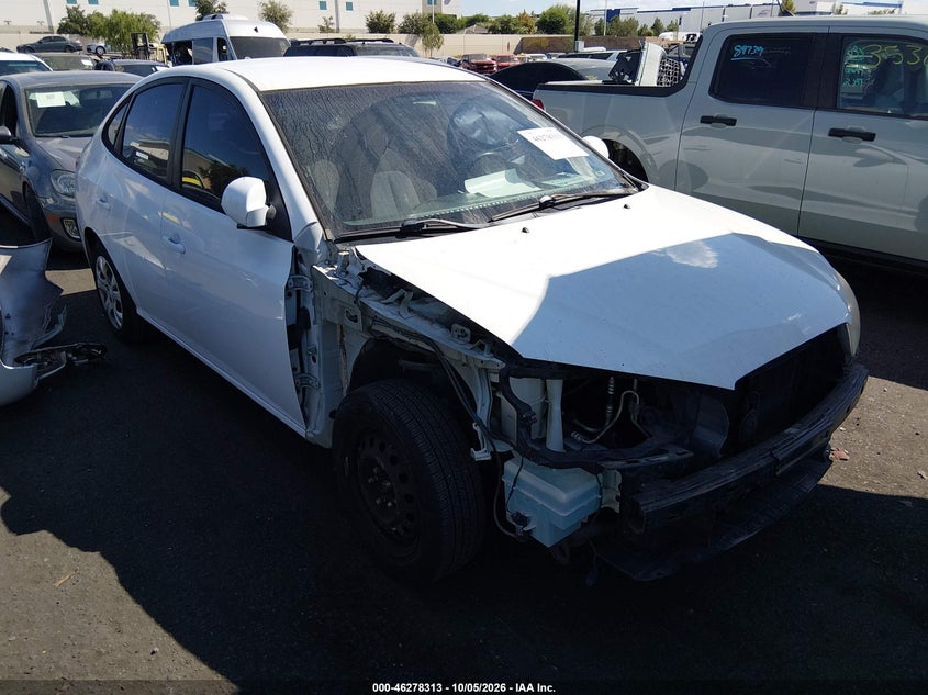 Vin: kmhdu4ad0au889225, lot: 46778459, hyundai elantra gls 20101