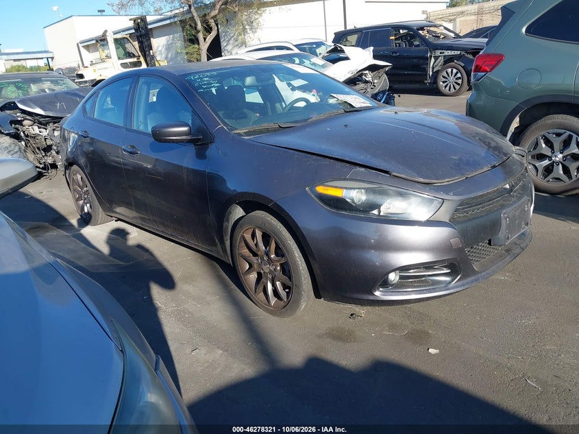 Vin: 1c3cdfbb6fd301400, lot: 46778467, dodge dart sxt 20151