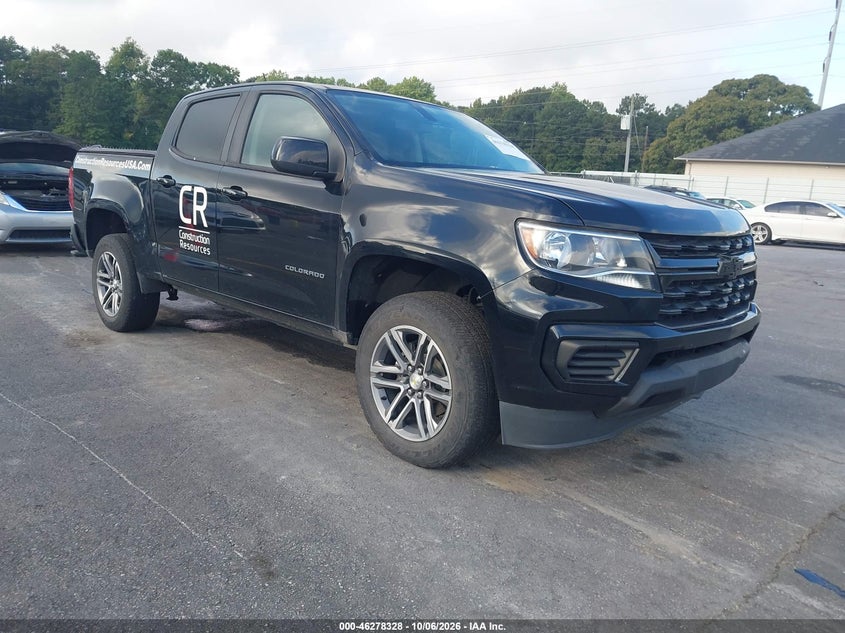 Vin: 1gcgsbenxm1294385, lot: 46778474, chevrolet colorado 2wd  short box wt 2021 img_1