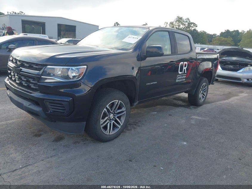 Vin: 1gcgsbenxm1294385, lot: 46778474, chevrolet colorado 2wd  short box wt 20212