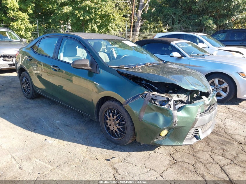 Vin: 2t1burhe0ec045180, lot: 46778503, toyota corolla le 20141
