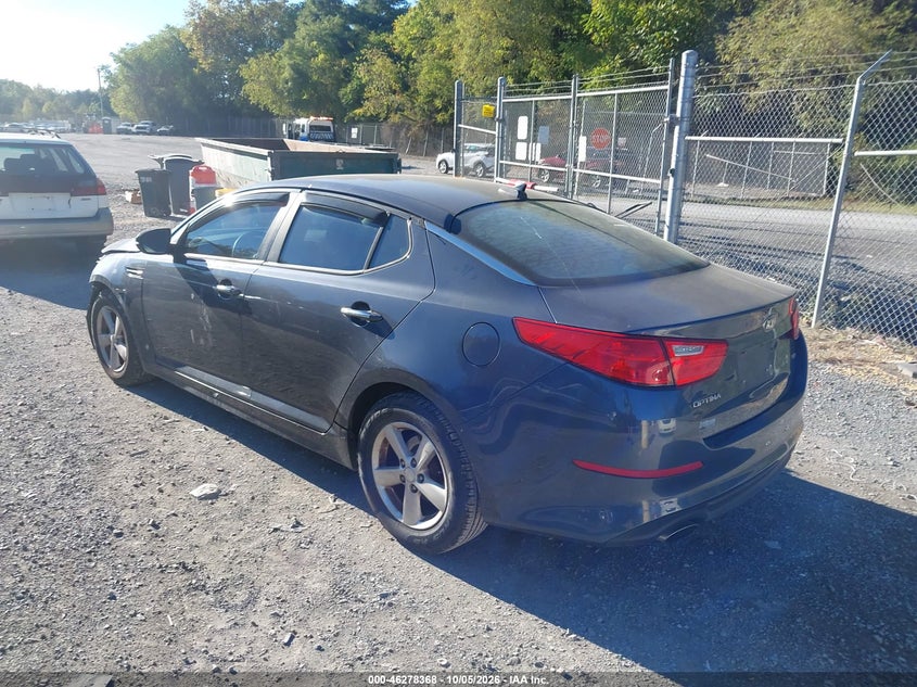 Vin: 5xxgm4a70fg439762, lot: 46778514, kia optima lx 20153