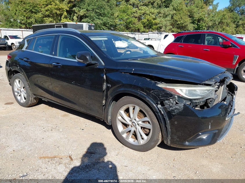 Vin: sjkch5cp1ha024760, lot: 46778520, infiniti qx30 premium 20171