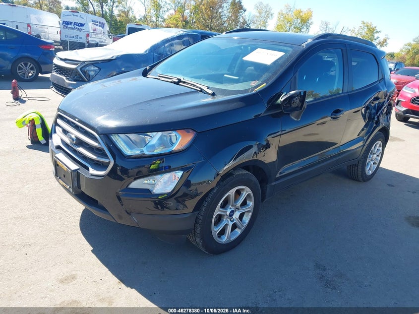 Vin: maj3s2ge6lc329377, lot: 46778526, ford ecosport se 20202