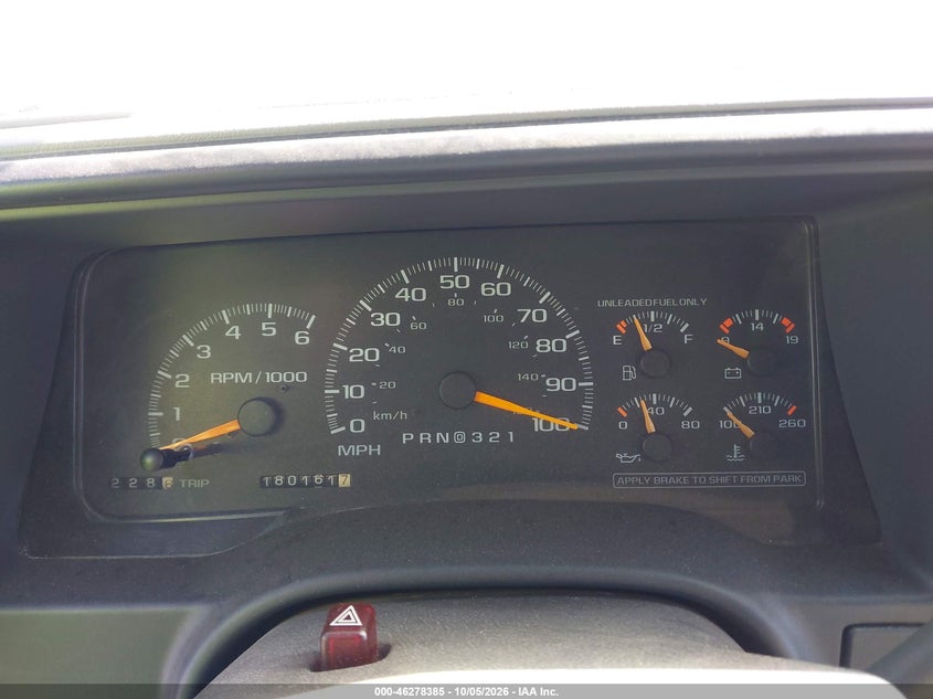 CHEVROLET TAHOE 1999 VIN 3GNEK18R9XG165972