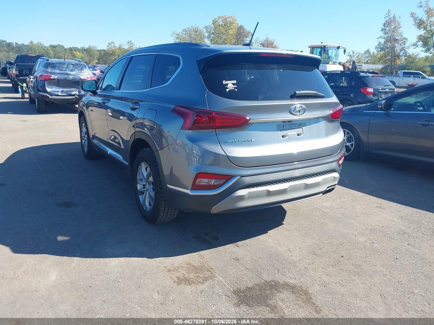 Vin: 5nms23ad0kh083714, lot: 46778537, hyundai santa fe se 20193