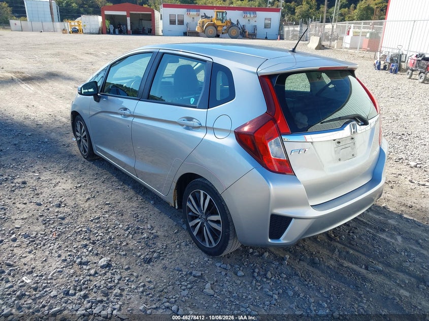 Vin: 3hggk5h88fm761401, lot: 46778558, honda fit ex/ex-l 20153