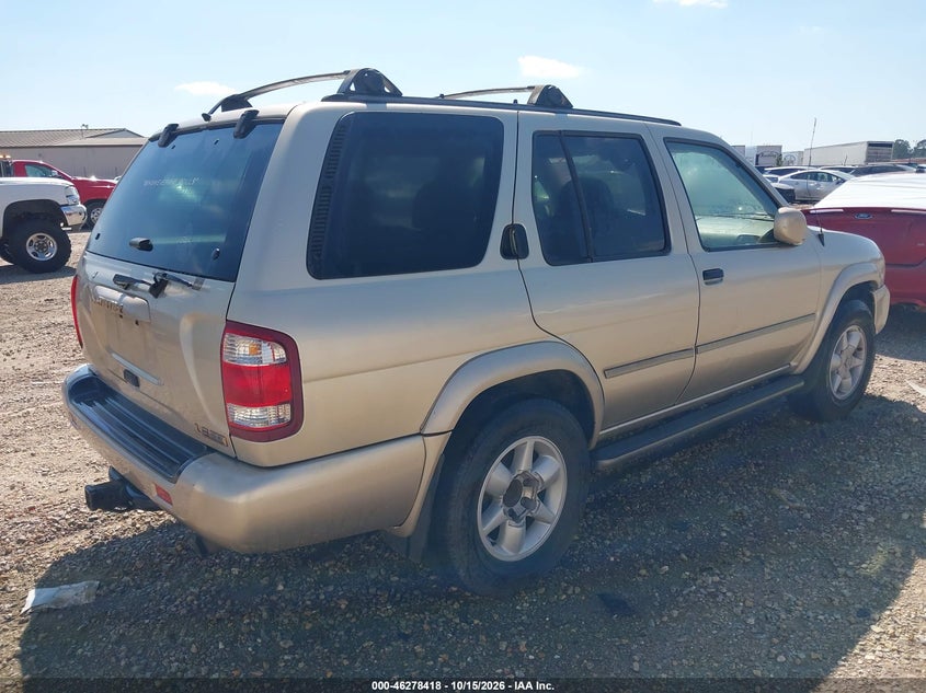 NISSAN PATHFINDER 2001 VIN JN8DR07X21W505888