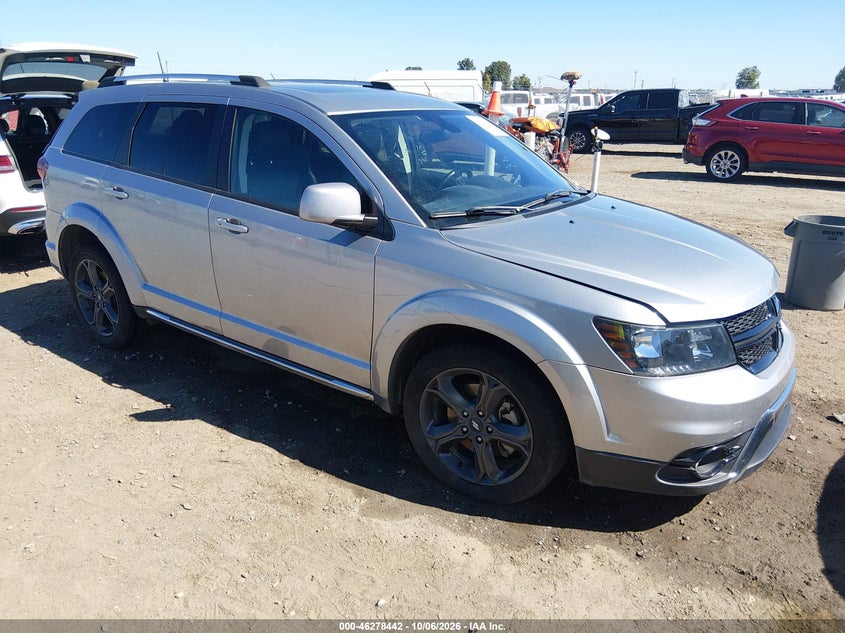 Vin: 3c4pddgg2jt504129, lot: 46778588, dodge journey crossroad awd 20181