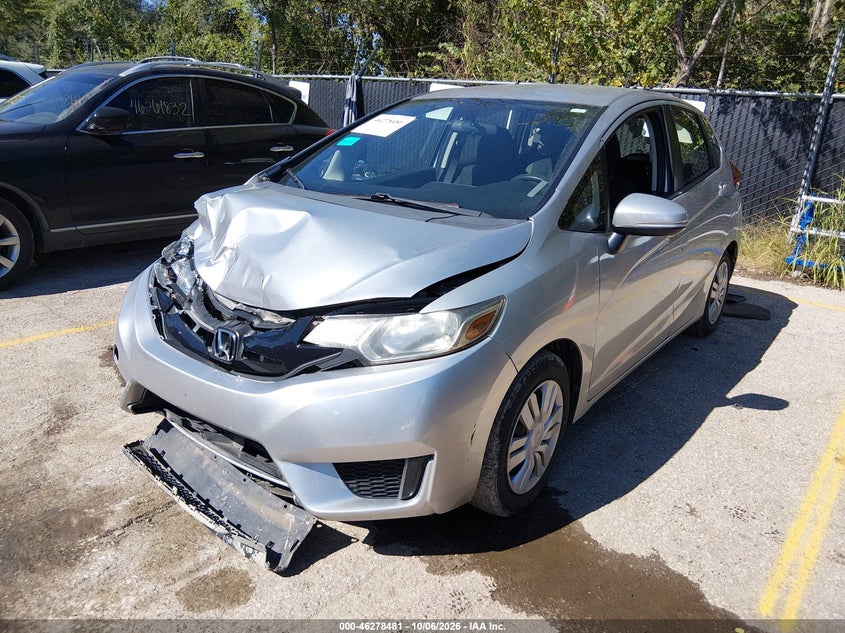 Vin: jhmgk5h57gx015570, lot: 46778627, honda fit lx 20162