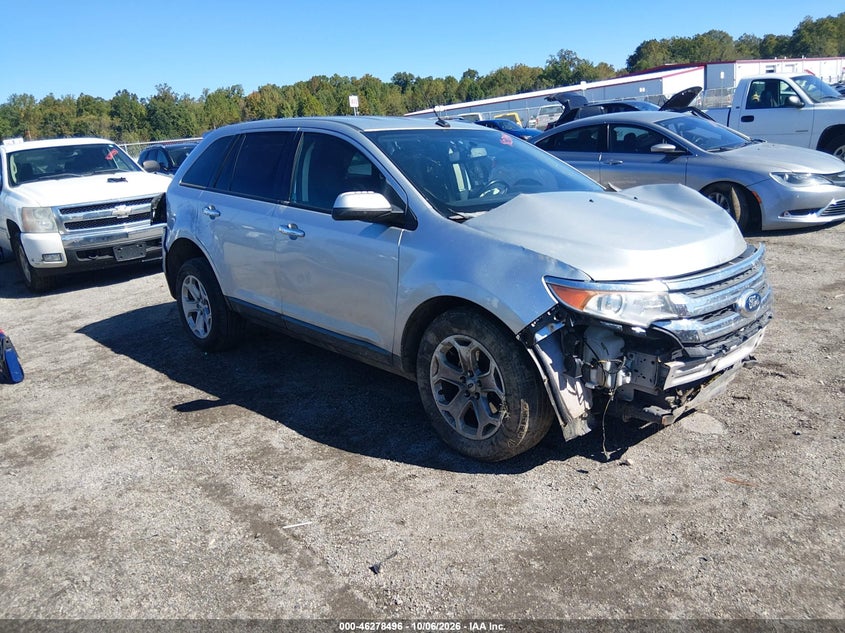 Vin: 2fmdk3jc3bbb50462, lot: 46778642, ford edge sel 20111