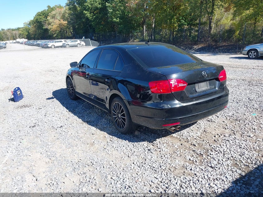 Vin: 3vwdp7aj3cm338732, lot: 46778643, volkswagen jetta 2.5l se 20123
