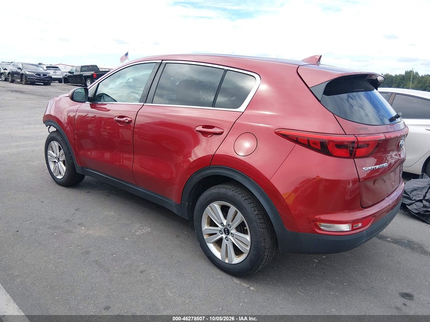 Vin: kndpm3ac9j7392448, lot: 46778654, kia sportage lx 20183