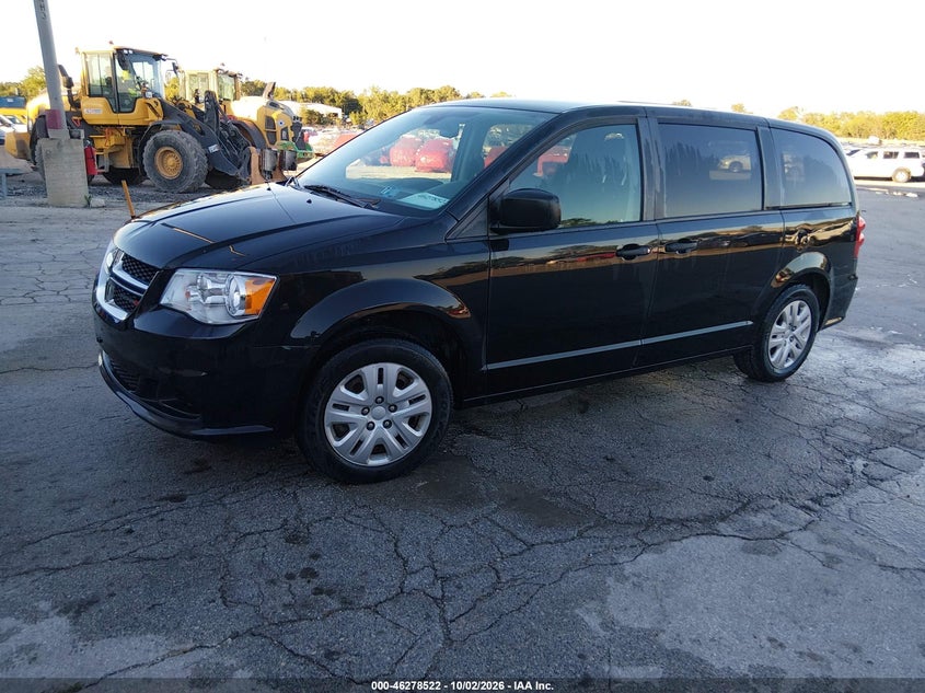Vin: 2c4rdgbg7kr500292, lot: 46778668, dodge grand caravan se 20192