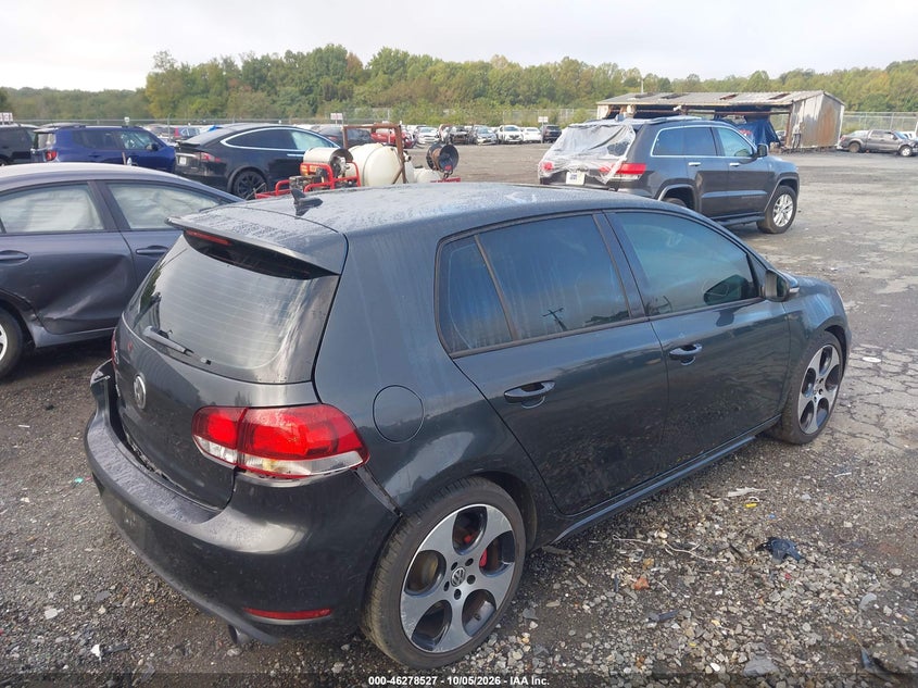 Vin: wvwhv7aj2aw247104, lot: 46778673, volkswagen gti 4-door 20104