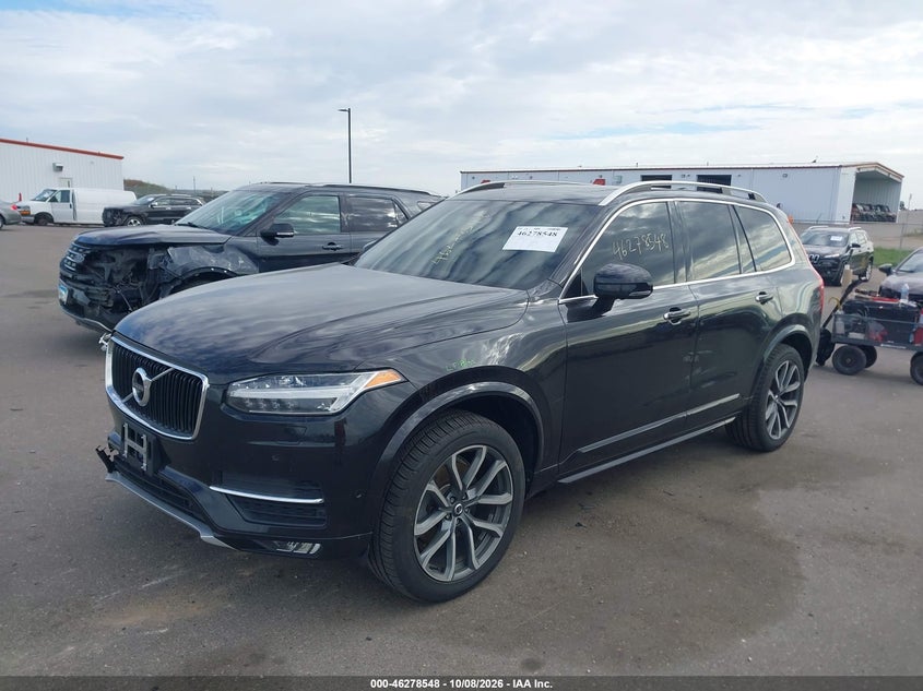 Vin: yv4a22pk0h1183937, lot: 46778694, volvo xc90 t6 momentum 20172