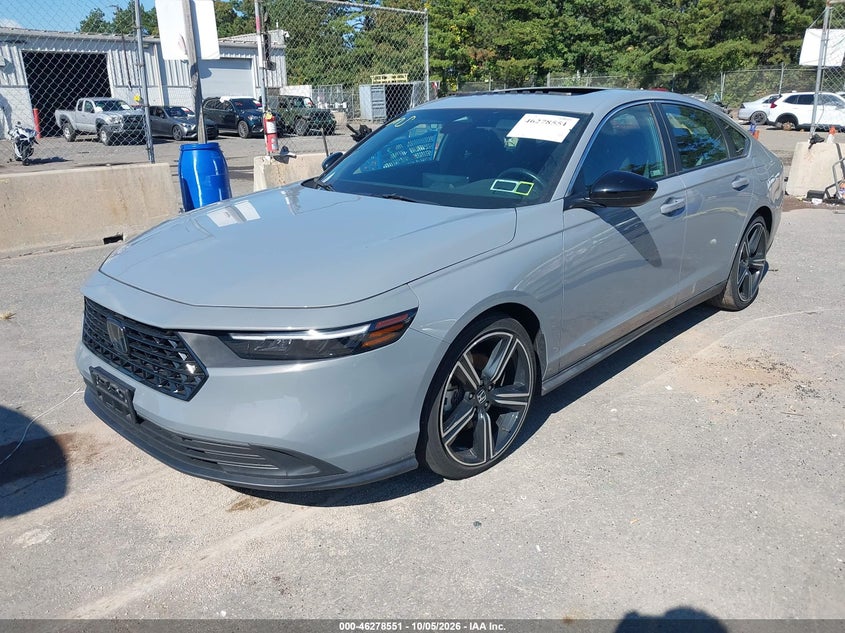 Vin: 1hgcy2f55pa044697, lot: 46778697, honda accord hybrid sport 20232