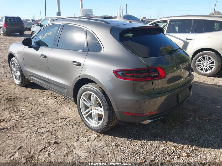 Vin: wp1aa2a58jlb17850, lot: 46778704, porsche macan 20183