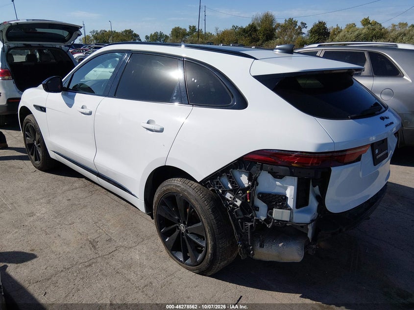 Vin: sadct2ex3sa747745, lot: 46778708, jaguar f-pace r-dynamic s p250 awd automatic 20253