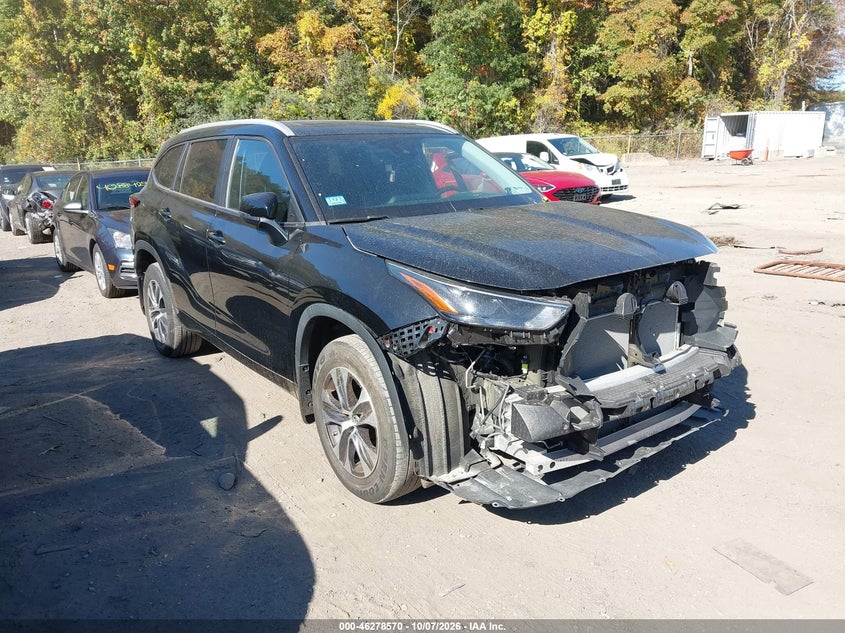 Vin: 5tdkdrbhxps006139, lot: 46778717, toyota highlander xle 20231