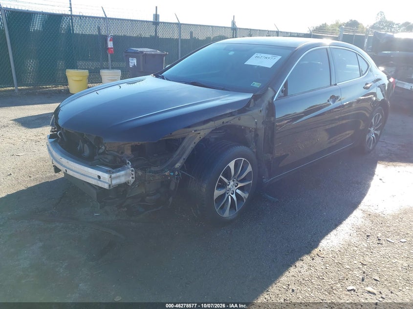 Vin: 19uub1f58ga002539, lot: 46778723, acura tlx tech 20162