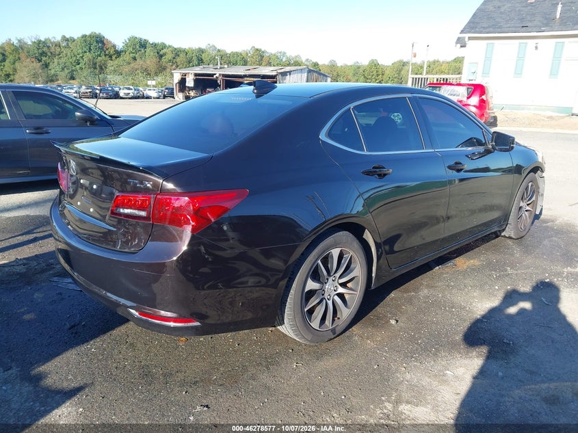Vin: 19uub1f58ga002539, lot: 46778723, acura tlx tech 20164
