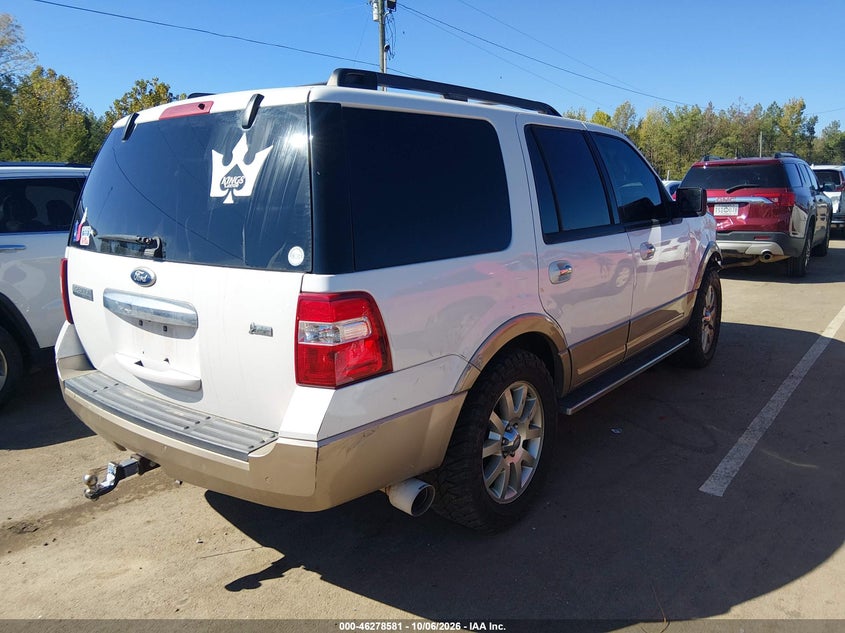 Vin: 1fmju1h56bef08120, lot: 46778727, ford expedition xlt 20114