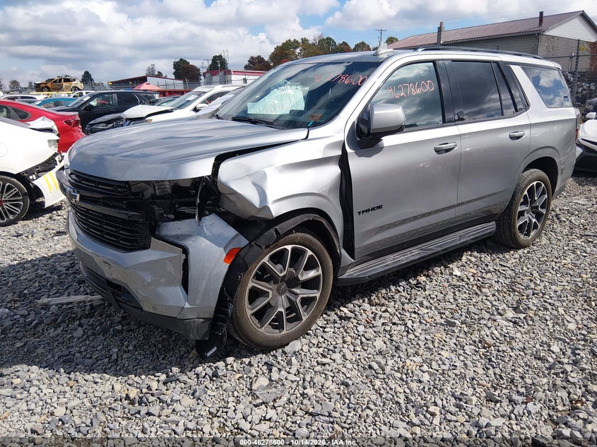 Vin: 1gnskrkd0rr162072, lot: 46778746, chevrolet tahoe 4wd rst 20242