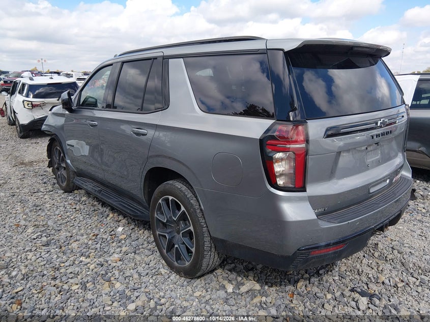 Vin: 1gnskrkd0rr162072, lot: 46778746, chevrolet tahoe 4wd rst 20243