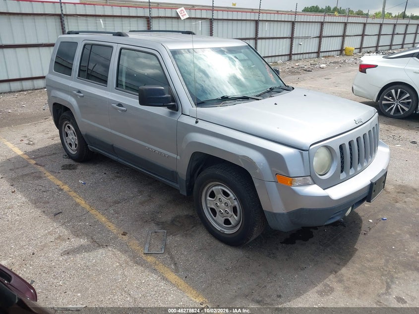 Vin: 1c4njpba5ed925505, lot: 46778770, jeep patriot sport 2014 img_1