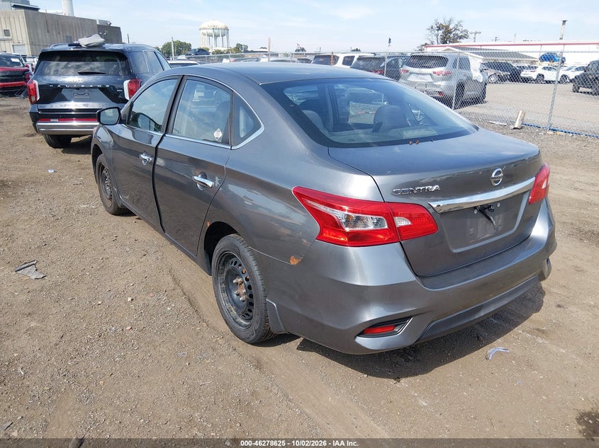 NISSAN SENTRA 2017 VIN 3N1AB7AP1HY229536