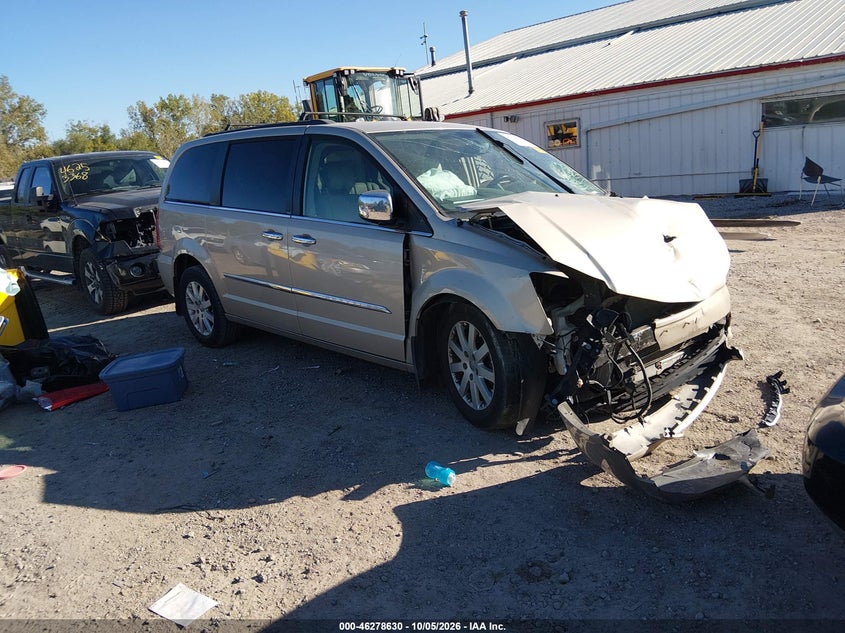 Vin: 2c4rc1cg0cr414001, lot: 46778776, chrysler town & country touring-l 20121