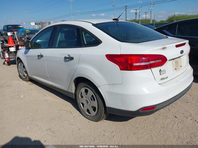 Vin: 1fadp3e22hl313740, lot: 46778802, ford focus s 20173