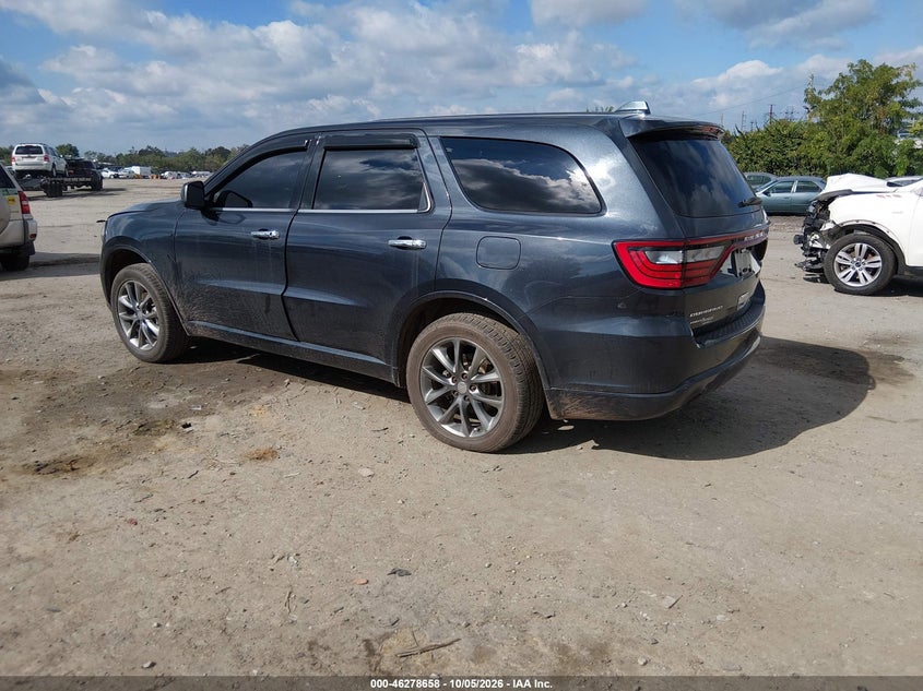 Vin: 1c4rdjag1fc156343, lot: 46778803, dodge durango sxt 20153