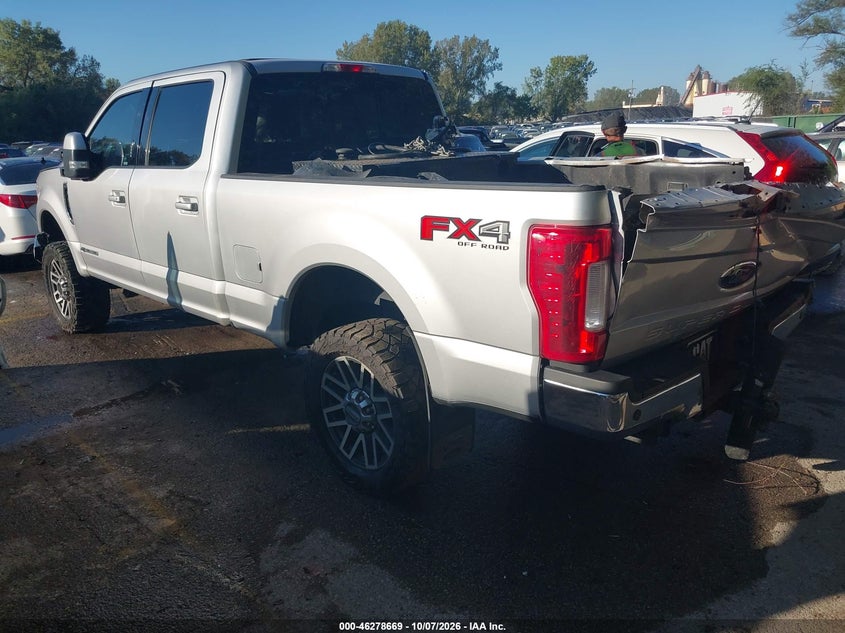 Vin: 1ft7w2bt7hed50143, lot: 46778815, ford f-250 lariat 20173