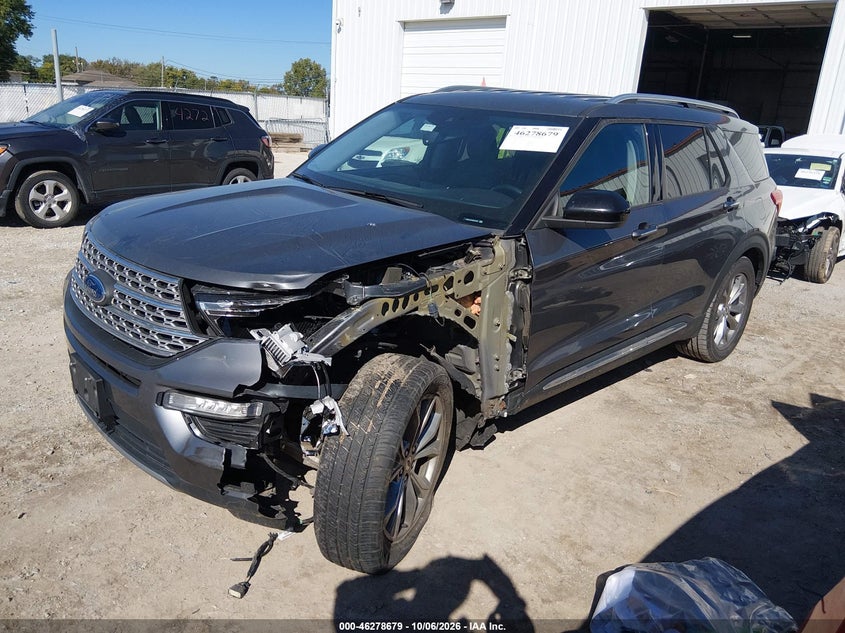 Vin: 1fmsk7fh3nga78968, lot: 46778825, ford explorer limited 20222