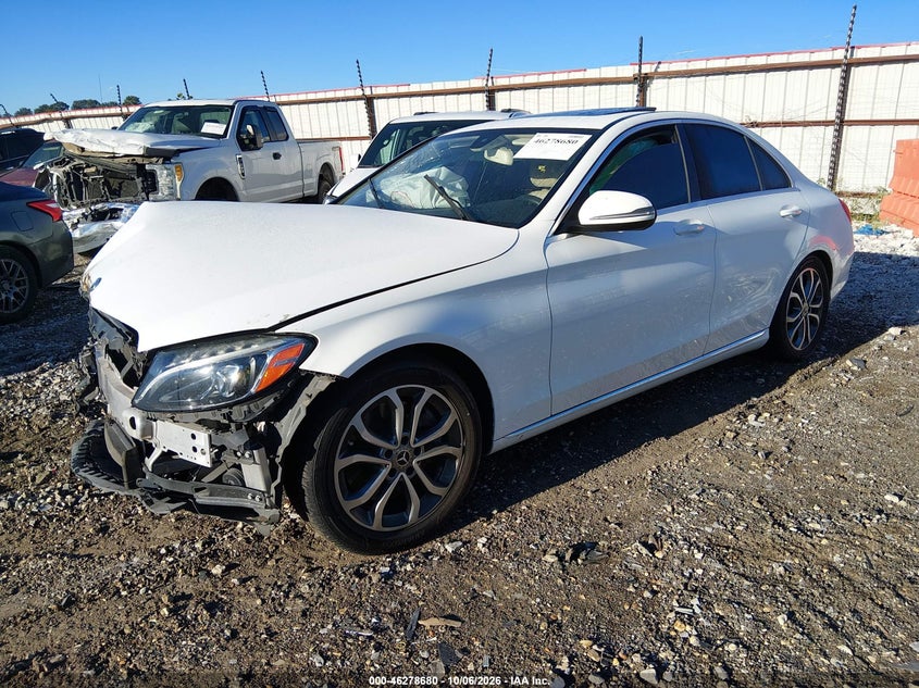 Vin: 55swf4jb4ju255199, lot: 46778826, mercedes-benz c 300 20182