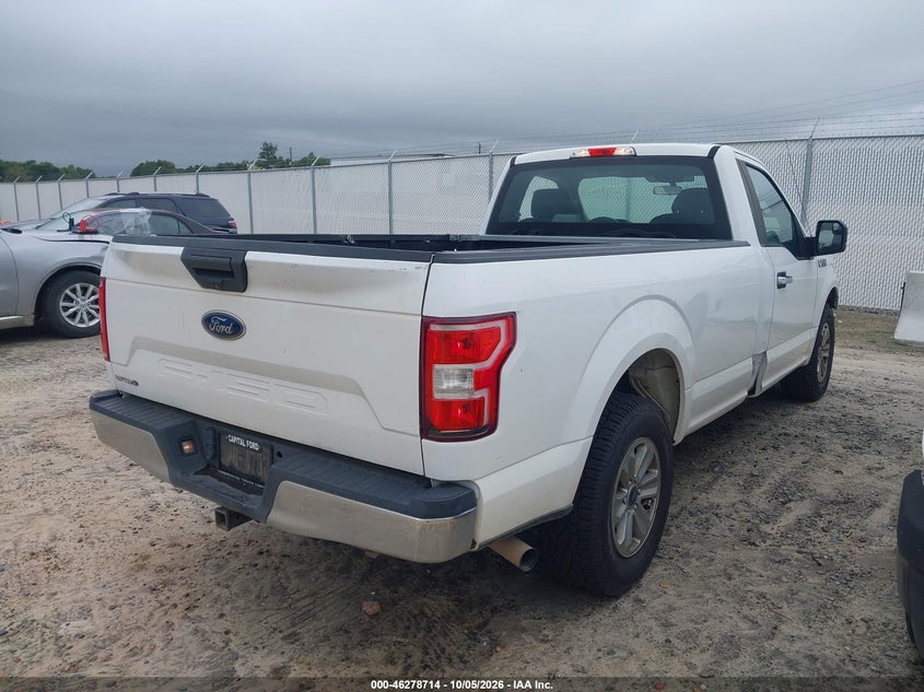 Vin: 1ftmf1c51kkd66019, lot: 46778860, ford f-150 xl 20194