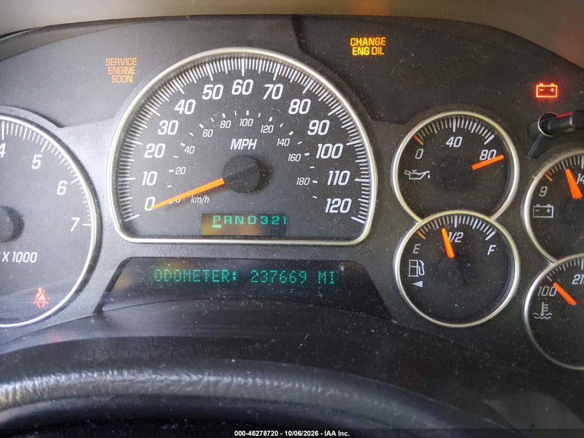 GMC ENVOY XUV 2004 VIN 1GKET12PX46143901