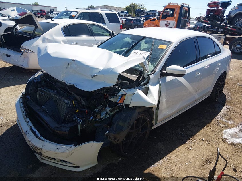 2017 Volkswagen Jetta, Front End, IAAI, VIN 3VW2B7AJ9HM203784 — photo 2