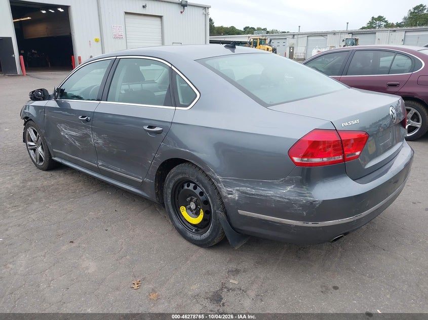 Vin: 1vwbt7a3xfc076069, lot: 46778911, volkswagen passat 1.8t se 20153
