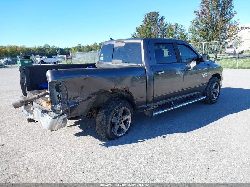 Vin: 1c6rr7ltxes427555, lot: 46778940, ram 1500 big horn 20144