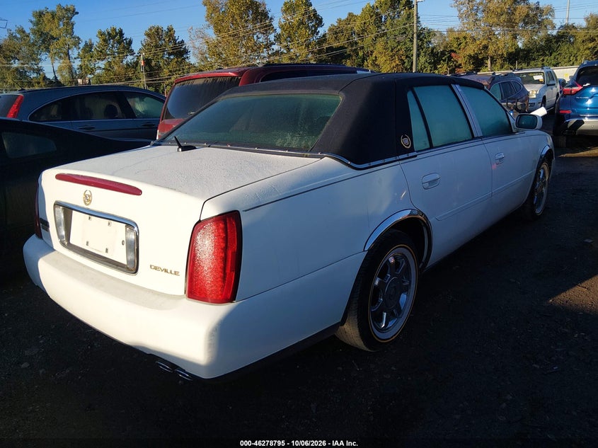 CADILLAC DEVILLE 2005 VIN 1G6KD54Y35U108108