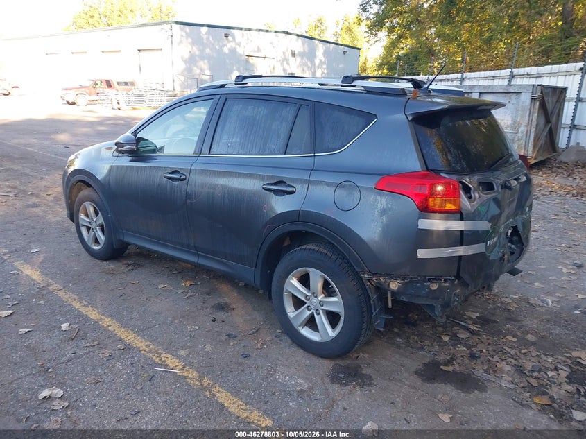 Vin: jtmrfrev4ed092745, lot: 46778949, toyota rav4 xle 20143