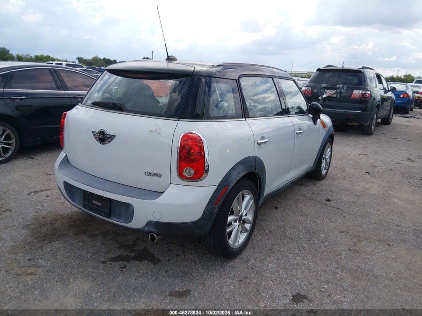Vin: wmwzb3c57bwm00905, lot: 46778970, mini cooper countryman 20114