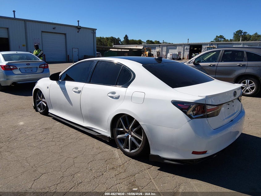 Vin: jthcz1bl6ga004377, lot: 46778976, lexus gs 350 20163