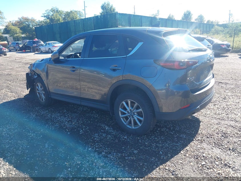 Vin: jm3kfbcm6n1565234, lot: 46778982, mazda cx-5 2.5 s preferred 20223