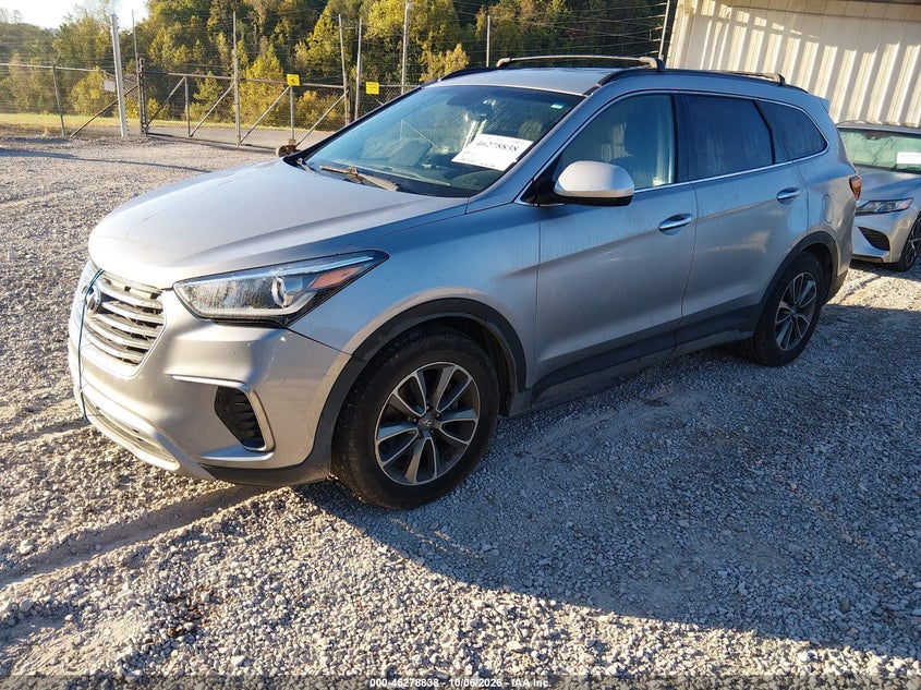 Vin: km8smdhf1hu171823, lot: 46778984, hyundai santa fe se 20172