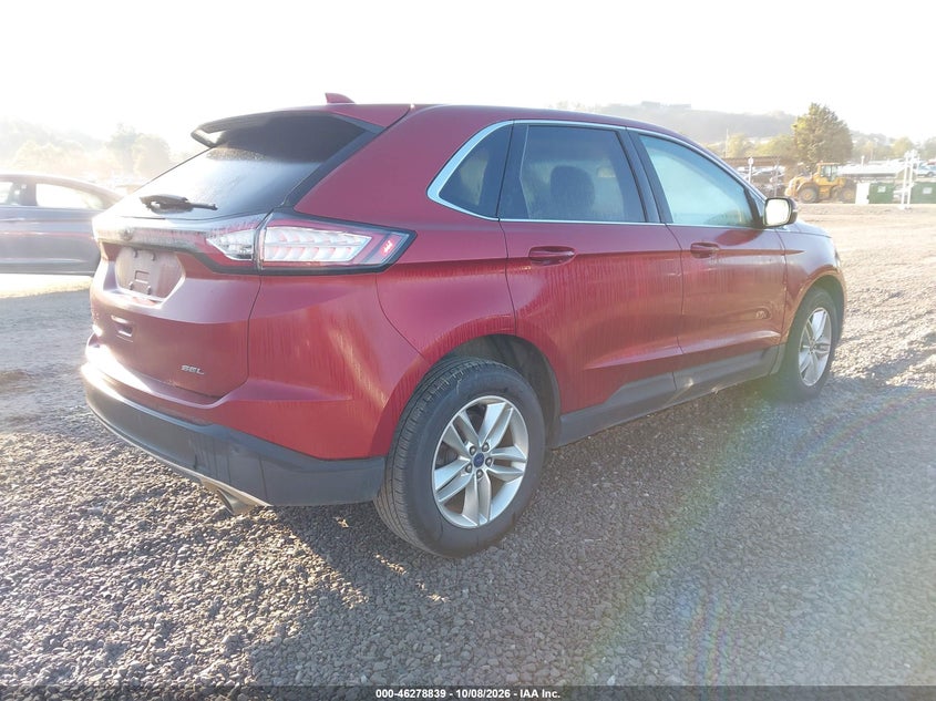 Vin: 2fmpk3j83hbb34151, lot: 46778985, ford edge sel 20174